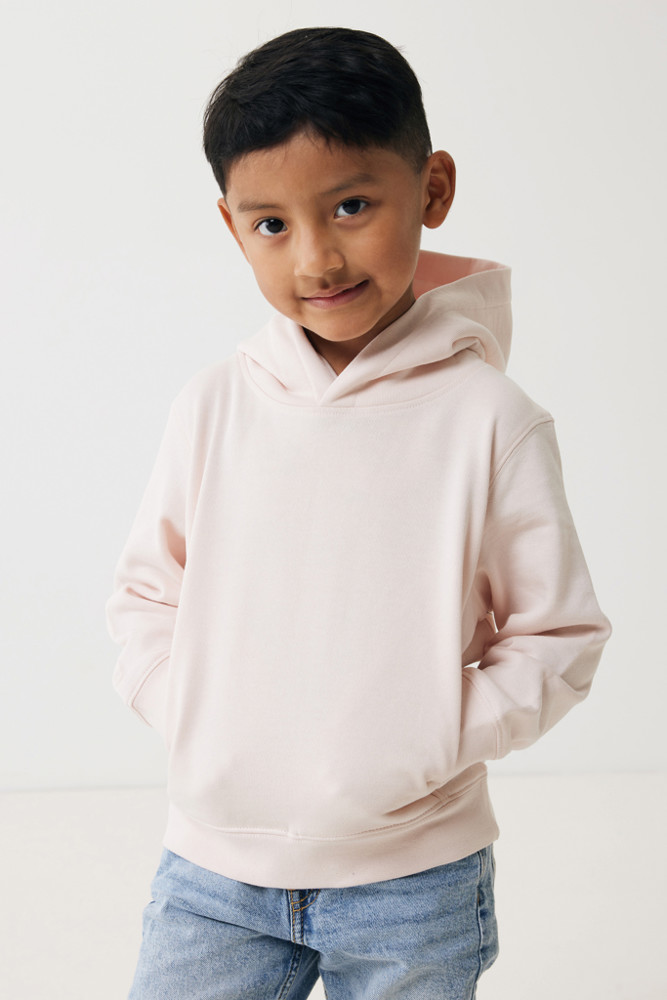 IQONIQ Yengo kids recycled katoen hoodie met steekzakken
