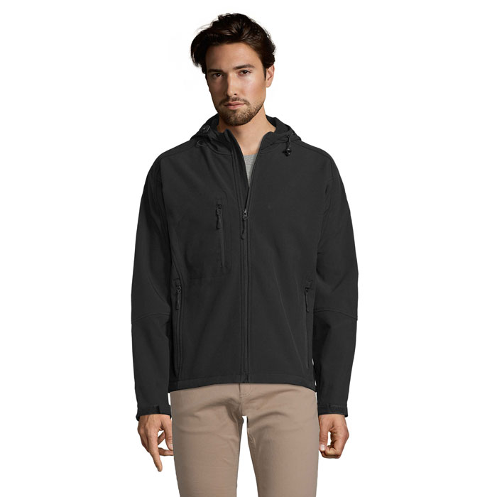 REPLAY MEN - REPLAY HEREN SOFTSHELL - met logo of onbedrukt bestellen