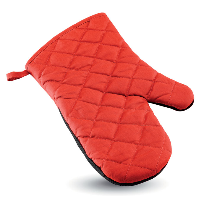 NEOKIT - Katoenen ovenwant - voor bedrijven en relatiegeschenken - Rood