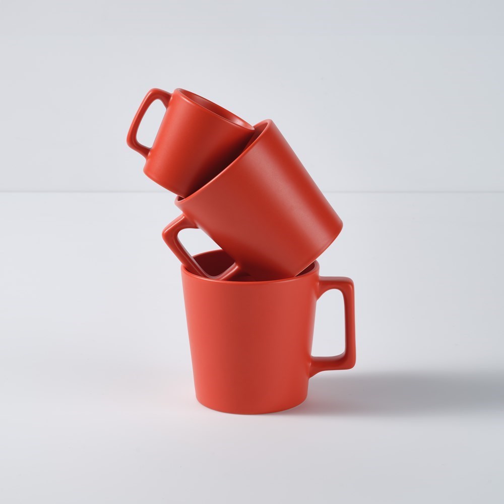 Thames 350 Mok Keramisch 360 ml - Rood