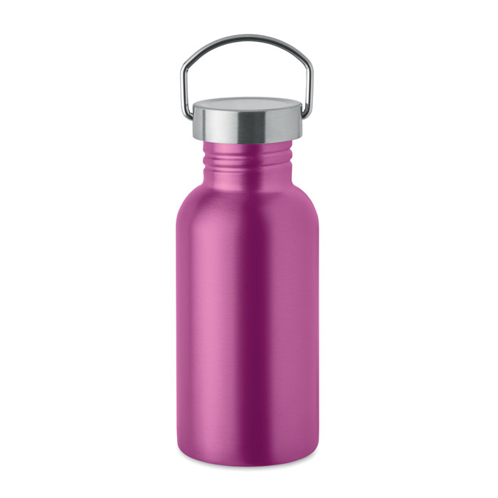FLORENCE SING - Enkelwandige fles 500ml - voor bedrijven en relatiegeschenken - fuchsia