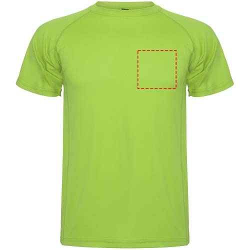 Montecarlo 150 g/m² sportshirt met korte mouwen voor heren
