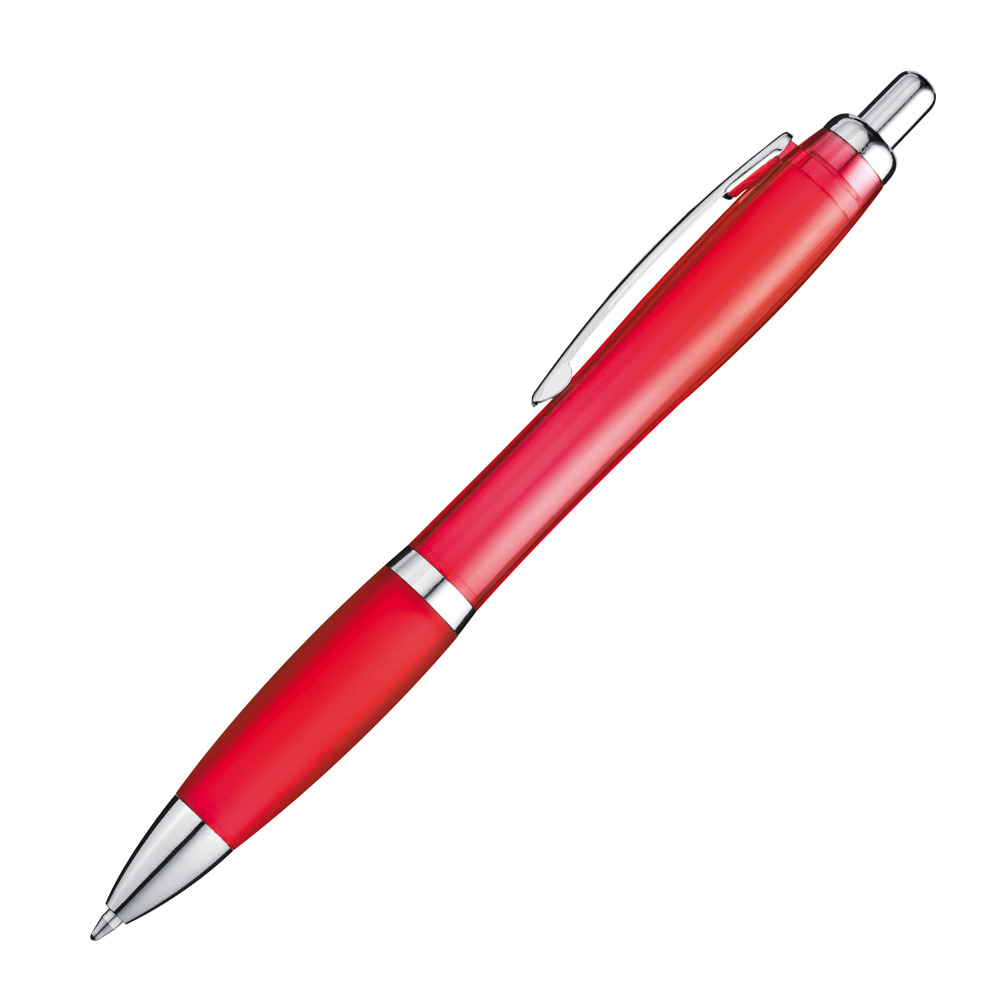 Pen met zilveren metalen clip