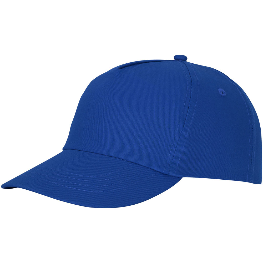 Feniks 5 panel cap - met logo of onbedrukt bestellen - blauw