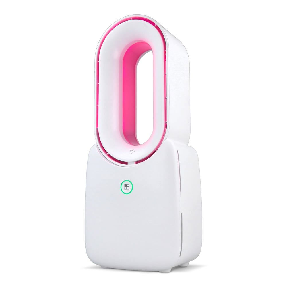 inSide Out Bladeless Soft Wind Fan Brislux met LED-verlichting 