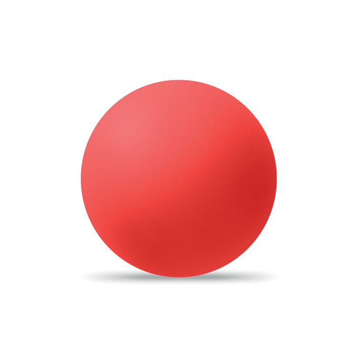 FUNBALL - Rubberen stuiterbal. - kopen of bedrukken - rood