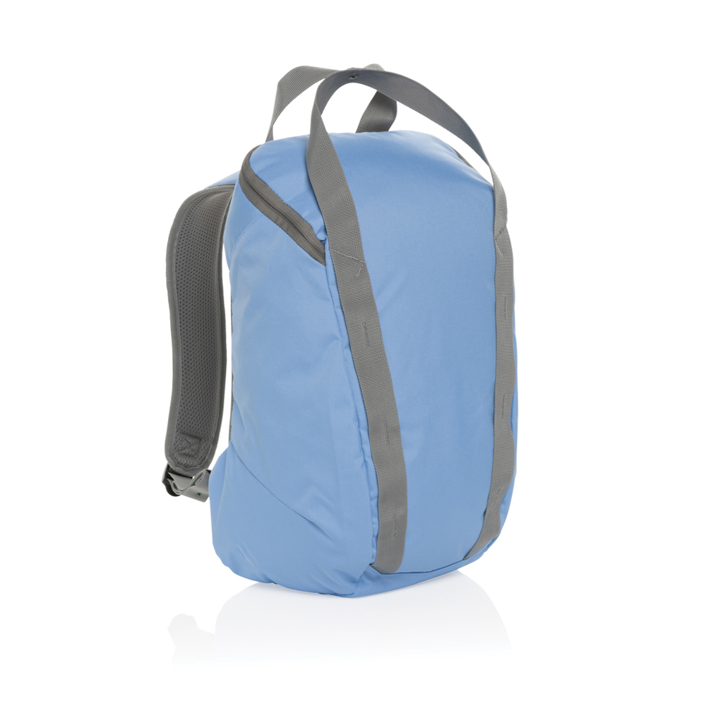 Sienna AWARE™ RPET everyday 14" laptop rugzak - voor bedrijven en relatiegeschenken - sky blue (± PMS 15-3930 TCX)