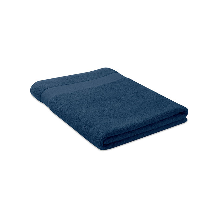 MERRY - Handdoek organisch 180x100 - kopen of bedrukken - Blauw