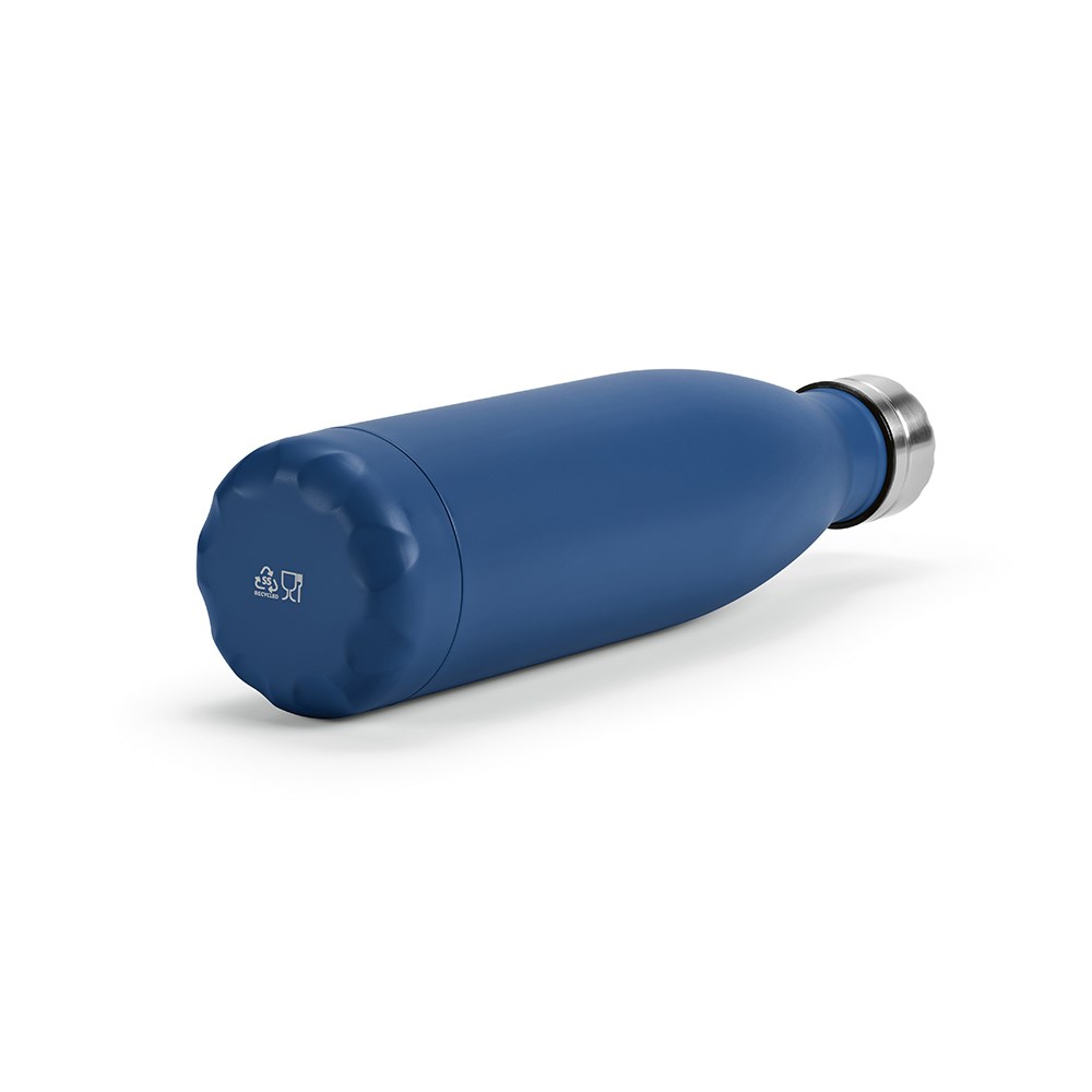Mississippi 550 fles gerecycled roestvrij staal 535 ml - Marineblauw