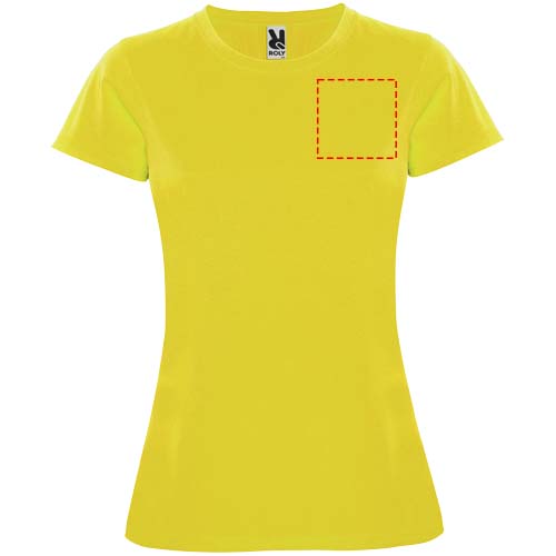 Montecarlo 150 g/m² sportshirt met korte mouwen voor dames