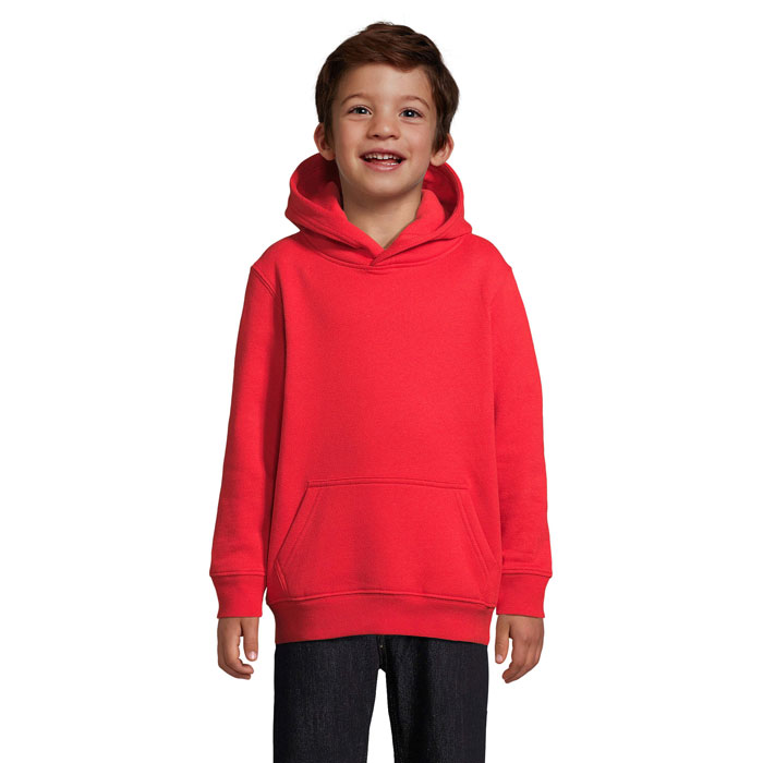 CONDOR KIDS - CONDOR KIDS capuchon - bedrukt of onbedrukt verkrijgbaar - Helder Rood