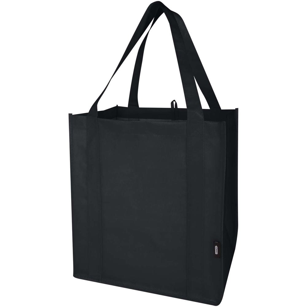 Liberty GRS gerecycled non woven draagtas met bodemplaat 29 l - met logo of onbedrukt bestellen