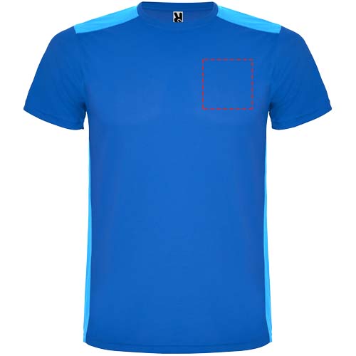 Detroit 130 g/m² sportshirt met korte mouwen voor kinderen