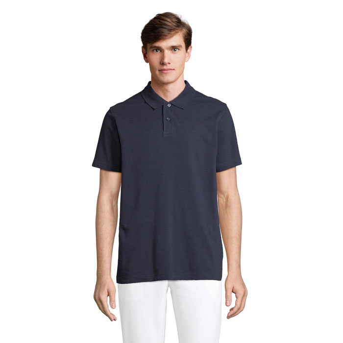 PULSE - PULSE UNISEX POLO - met logo of onbedrukt bestellen - Franse Marine