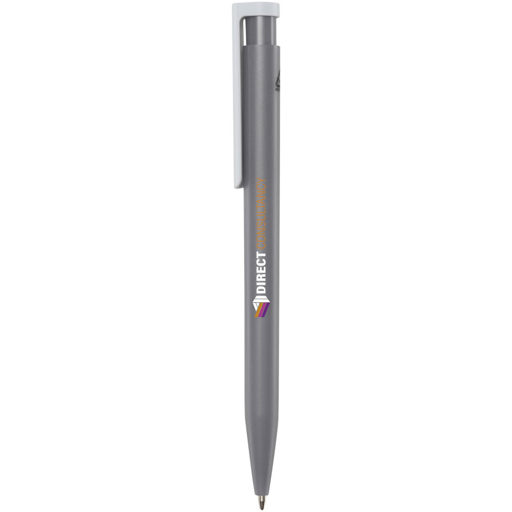 Unix balpen van gerecycled plastic (blauwe inkt)