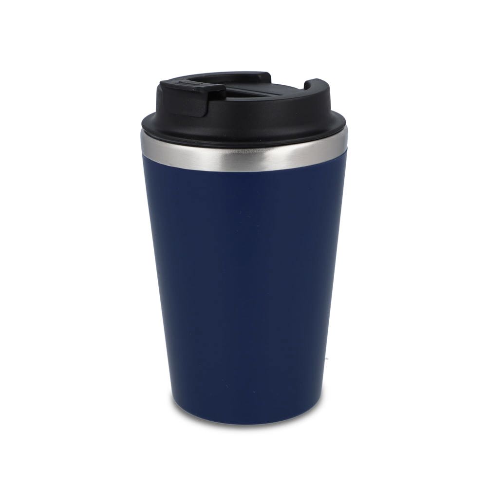 To go koffiebeker 350ml - bedrukt of onbedrukt verkrijgbaar - donkerblauw