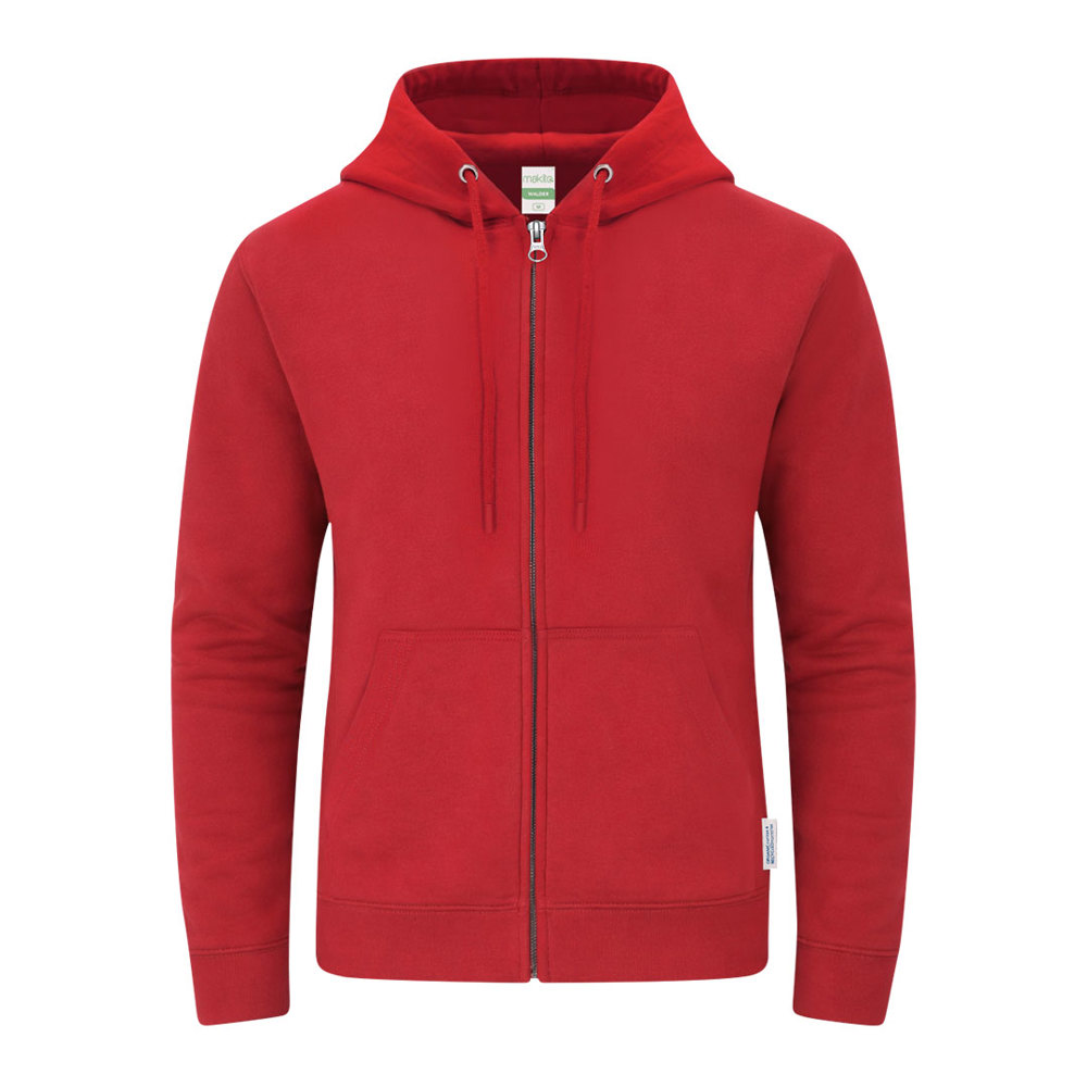 Volwassene Hooded + Rits Sweatshirt Walder - kopen of bedrukken - ROJ