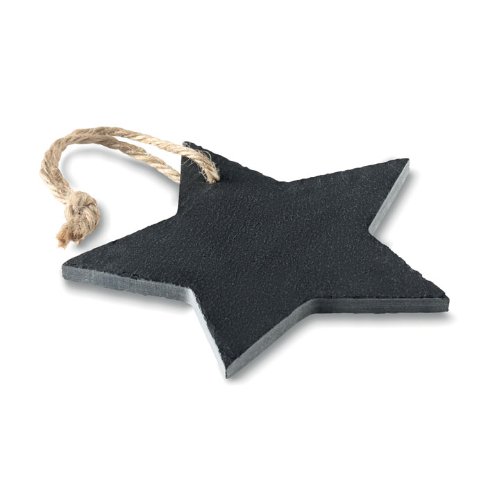 SLATESTAR - Kerstboom hanger van leisteen