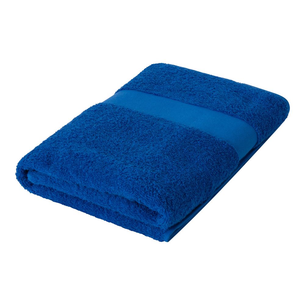 Sophie Muval handdoek 140x70 cm, 450 gr/m² - met logo of onbedrukt bestellen - Kobaltblauw (PMS 286c) / Kobaltblauw