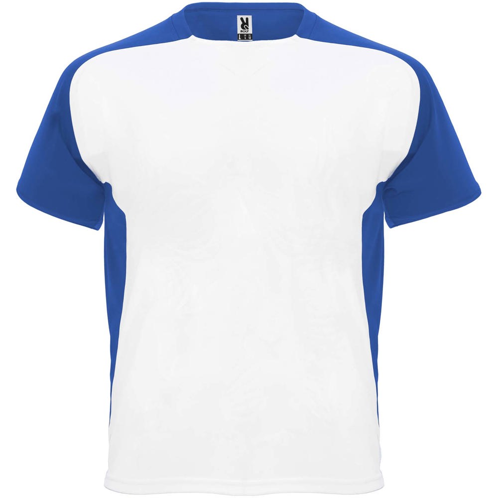 Bugatti sportshirt met korte mouwen voor kinderen - met logo of onbedrukt bestellen - Wit, Koningsblauw