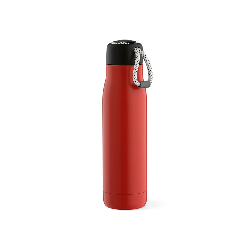 Lena fles gerecycled roestvrij staal 570 ml - Rood