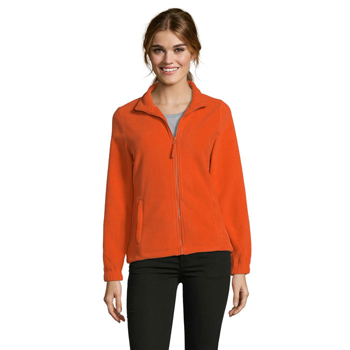 NORTH WOMEN - NORTH WOMEN Fleece 300g - bedrukt of onbedrukt verkrijgbaar - Oranje