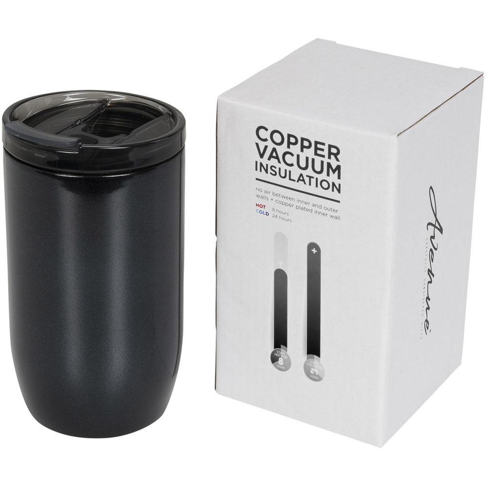 Lagom 380 ml koper vacuüm geïsoleerde beker - met logo of onbedrukt bestellen