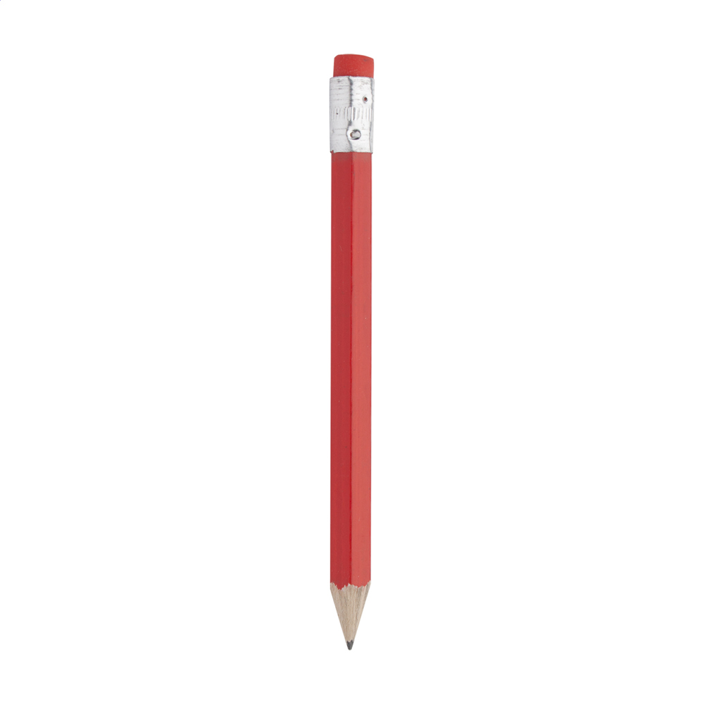 Komin - mini potlood - bedrukt of onbedrukt verkrijgbaar - Rood