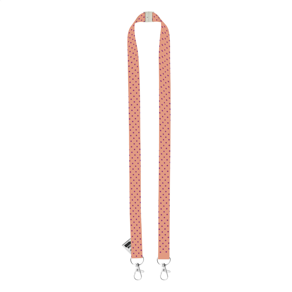 Subyard Double Safe Eco - custom made sublimatie lanyard - met logo of onbedrukt bestellen