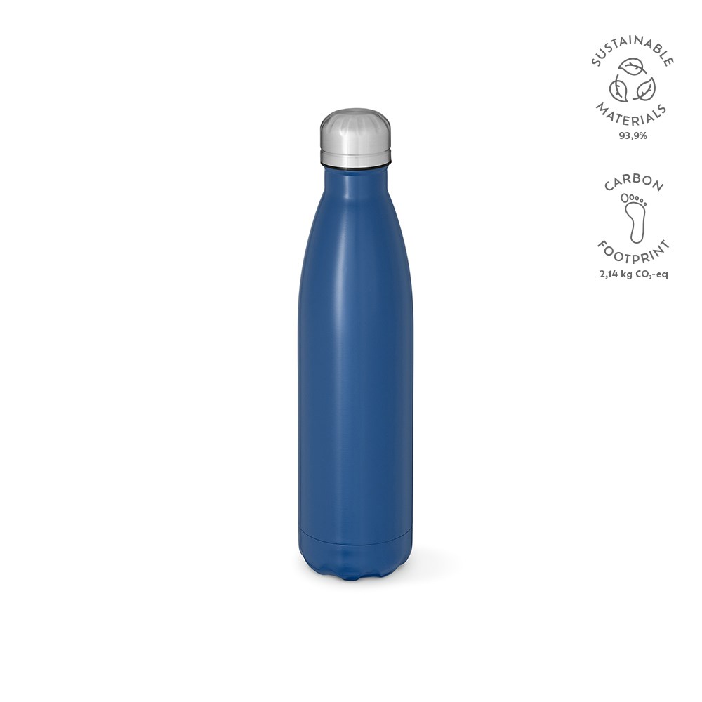 Mississippi 800 fles gerecycled roestvrij staal 810 ml - met logo of onbedrukt bestellen - Marineblauw