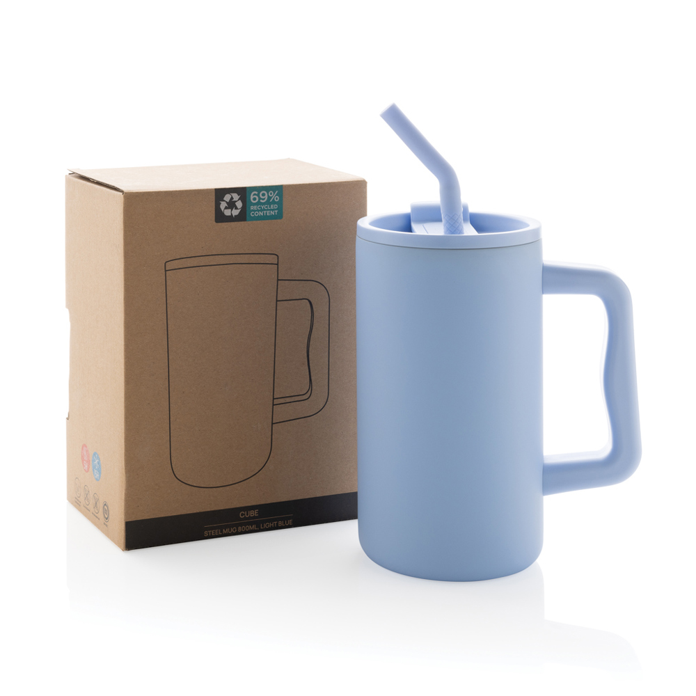 Cube RCS gerecycled RVS beker 800ml