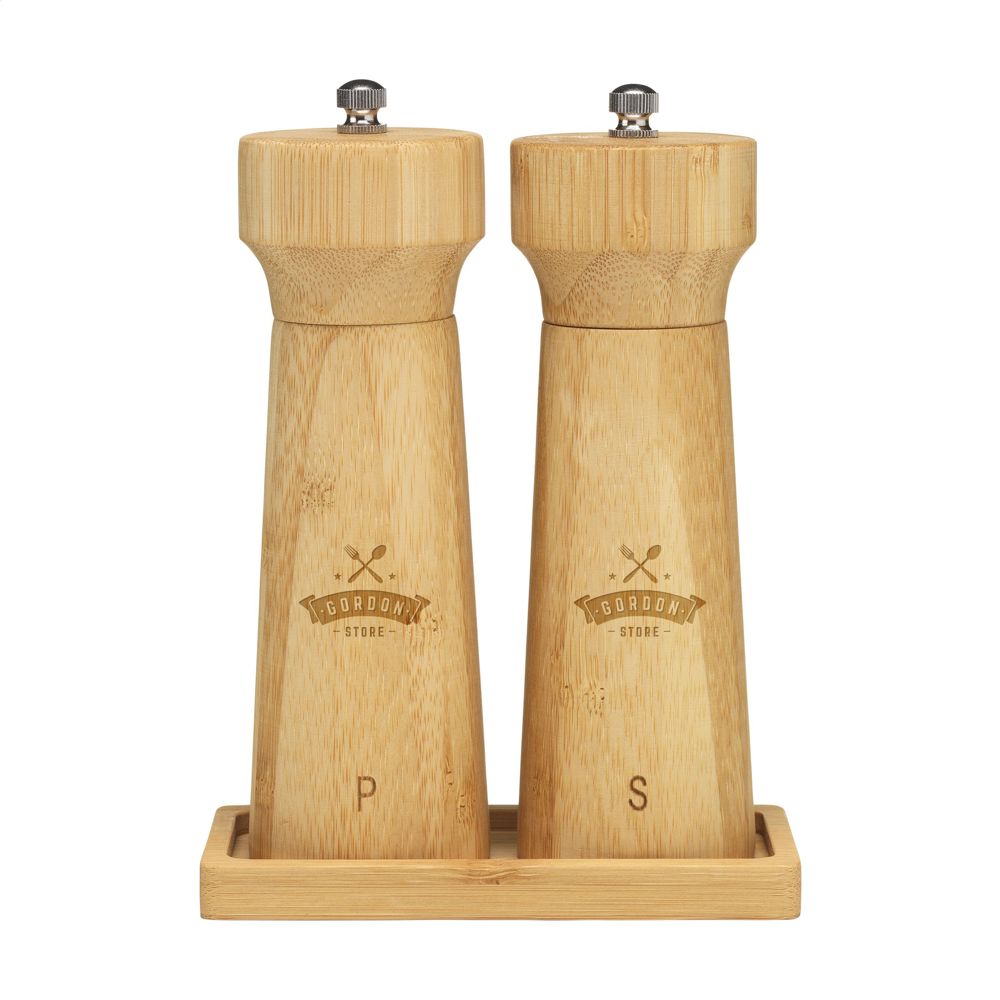Wooosh Aiko Pepper & Salt peper-en-zoutstel - voor bedrijven en relatiegeschenken