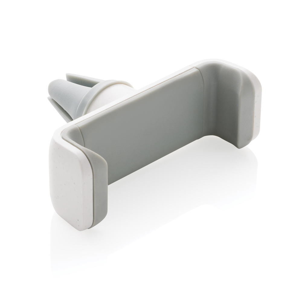 Acar RCS gerecycled plastic 360 auto telefoonhouder - kopen of bedrukken - wit (± PMS White)