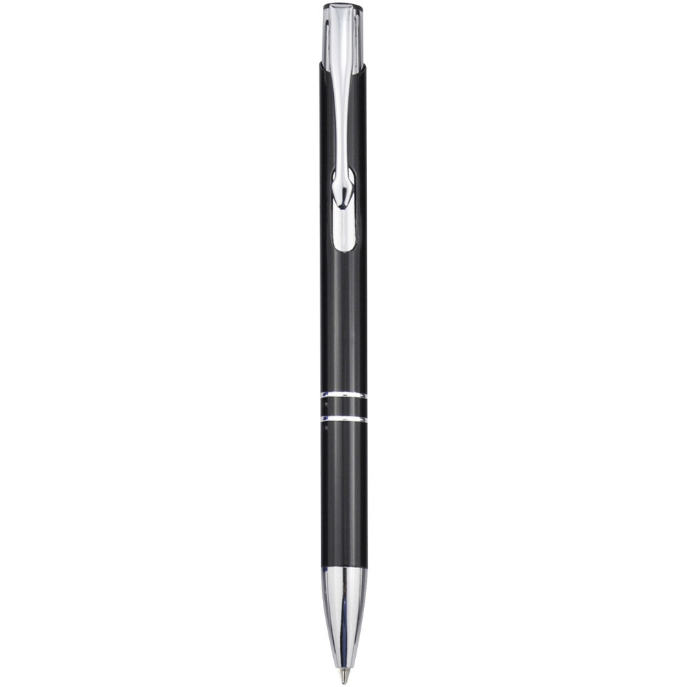 Moneta aluminium balpen (blauwe inkt)