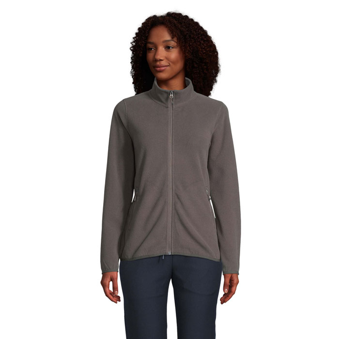 FACTOR WOMEN - FACTOR DAMES MICROFLEECE - voor bedrijven en relatiegeschenken - Houtskool Grijs