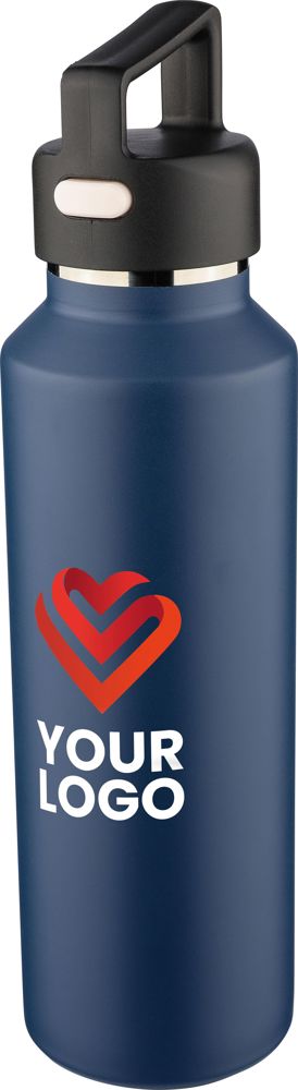 Gerecyclede roestvrijstalen dubbelwandige fles (600 ml) Mace