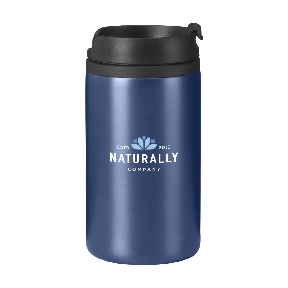 Thermo Can RCS Recycled Steel 300 ml thermosbeker - blauw (± PMS 7685C)
