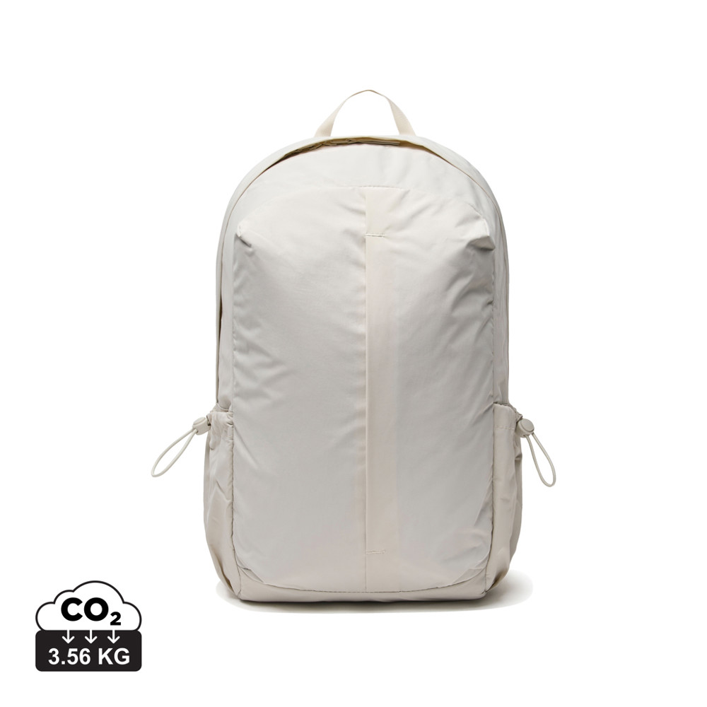 KENTO URBAN RCS recycled nylon 15,6 inch rugzak met voorvak