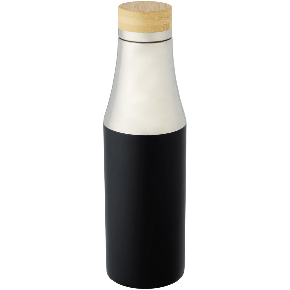 Hulan koperen vacuüm geïsoleerde roestvrijstalen fles van 540 ml met bamboe deksel