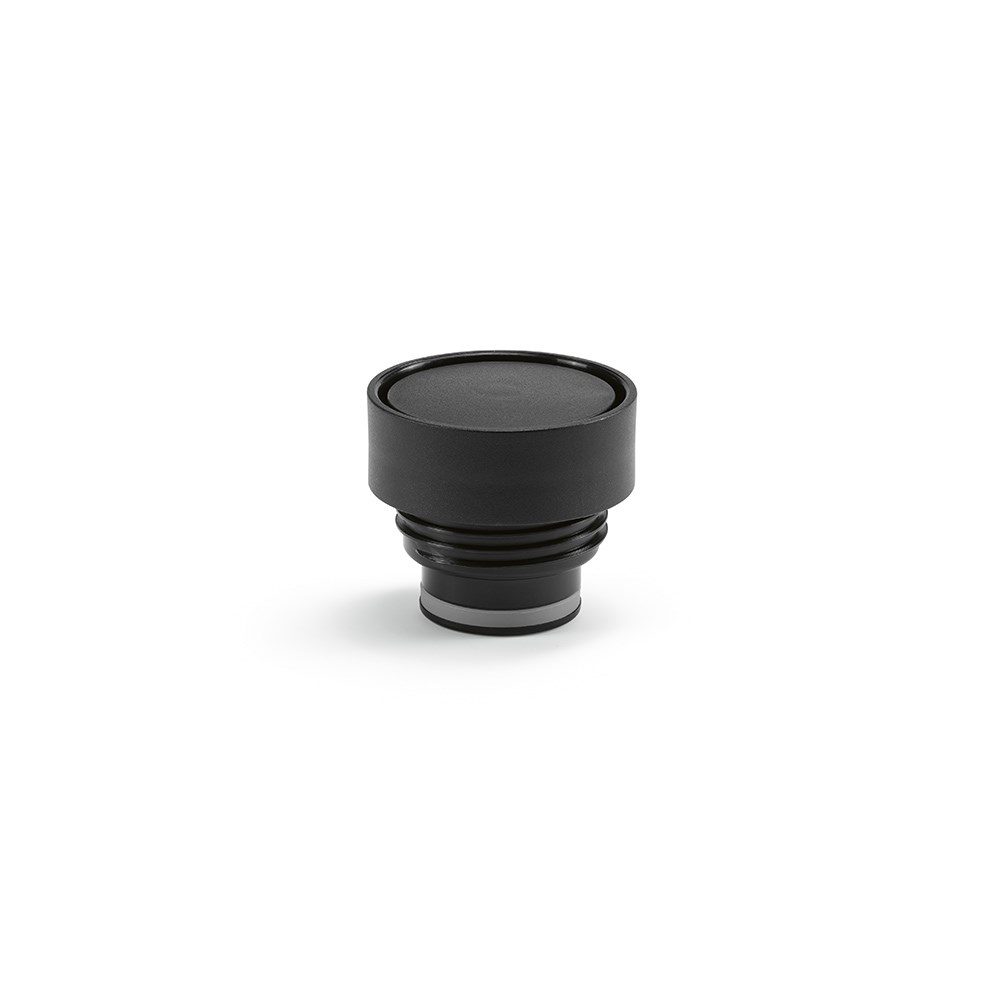 Ural fles gerecycled roestvrij staal 820 ml - Zwart