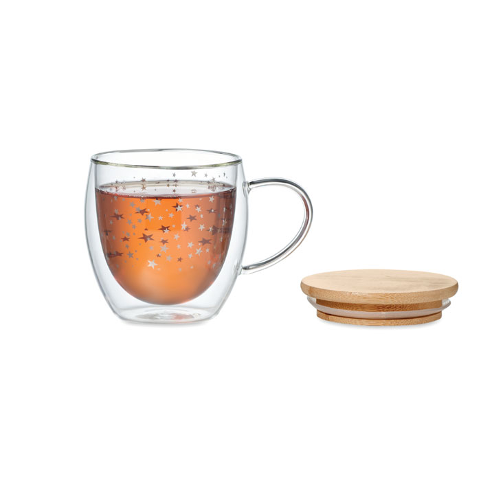 SION - Dubbelwandige borosilicaat mok