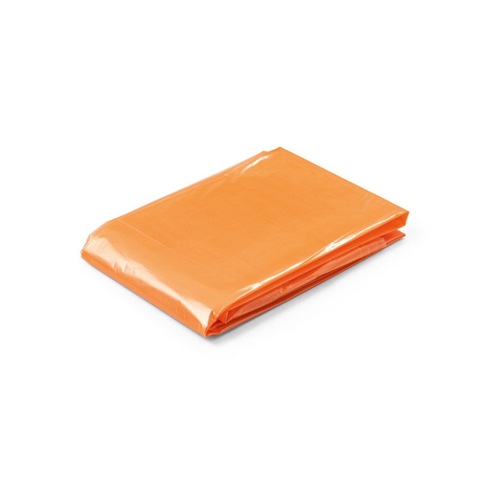 SANDRA. Waterdichte poncho - kopen of bedrukken - Oranje