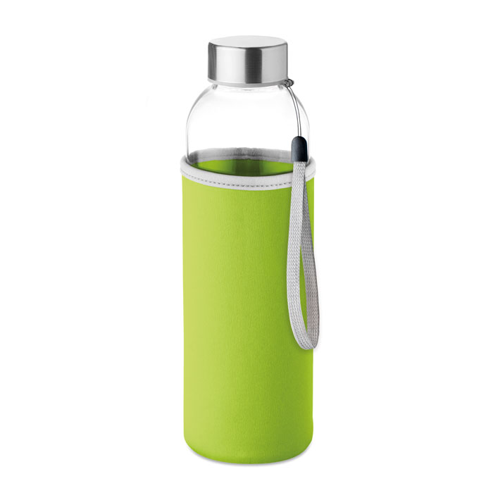 UTAH GLASS - Drinkfles 500ml - voor bedrijven en relatiegeschenken - Limoen