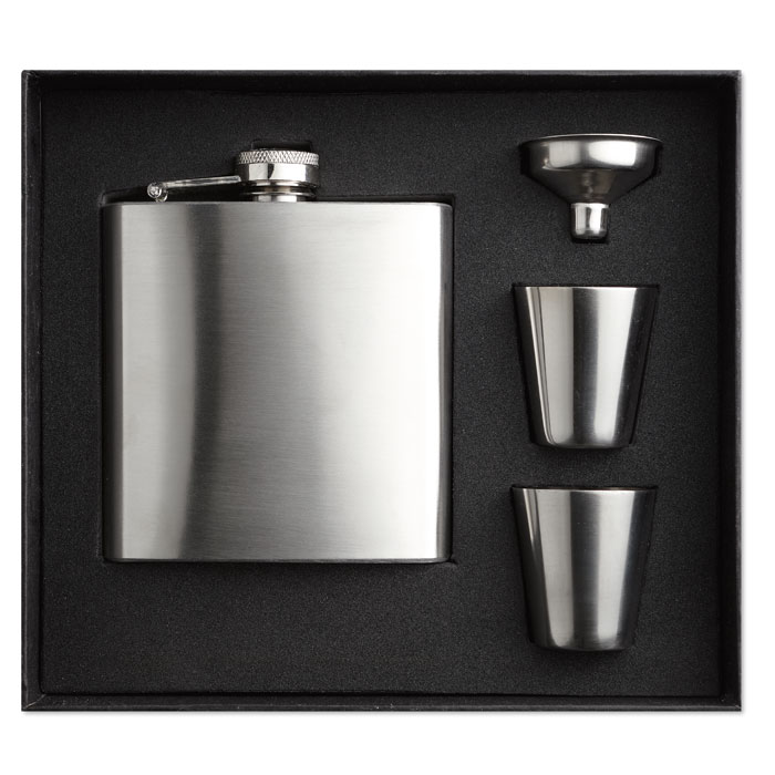 SLIMMY FLASK SET - Heupfles met bekertjes - kopen of bedrukken