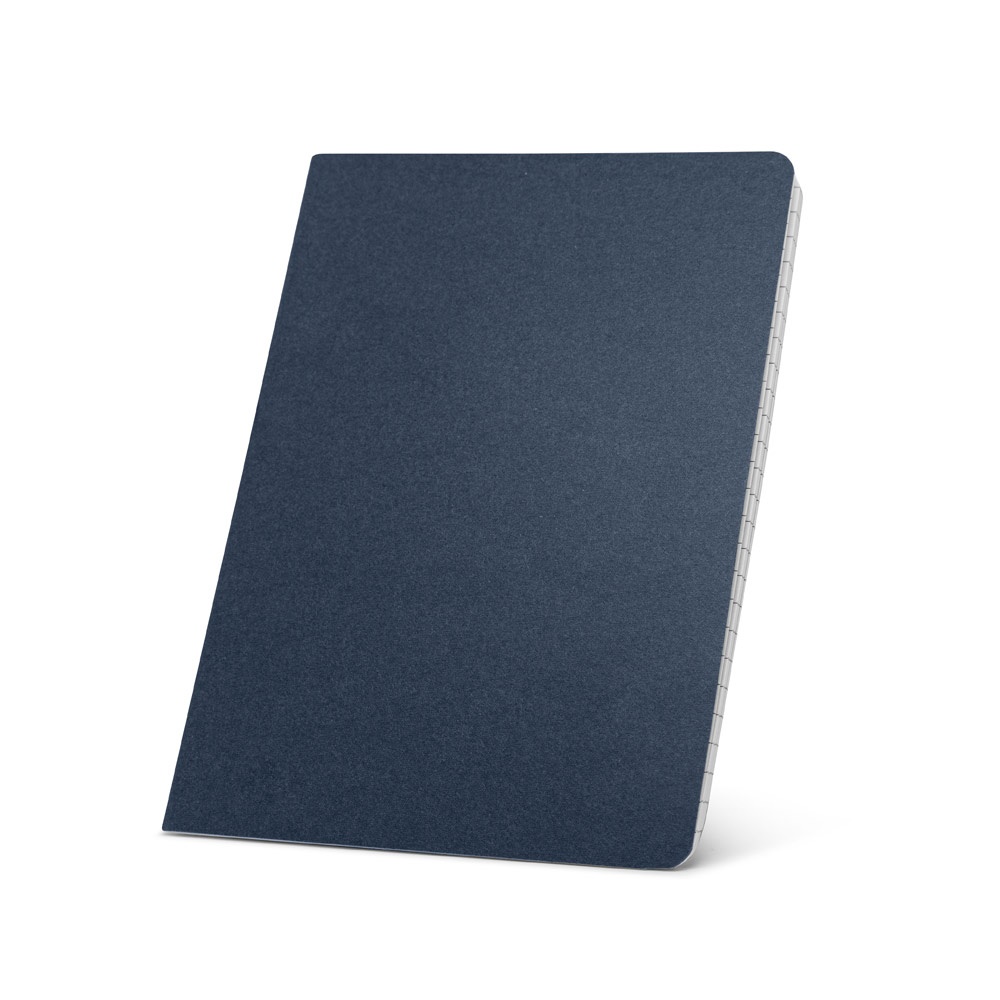 ECOWN. Notitieboekje A5 gelinieerde pagina's - met logo of onbedrukt bestellen - Blauw