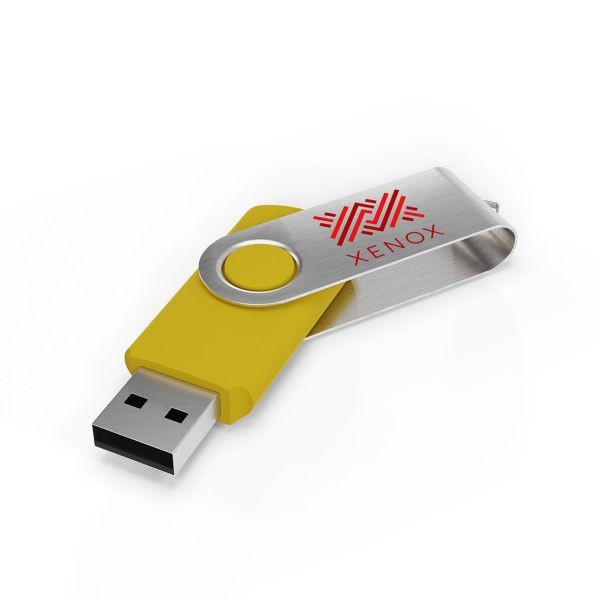 USB Stick Twister - Geel