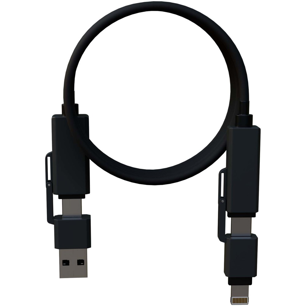 SCX.design C59 magnetische siliconen oplaadkabel van 100 W