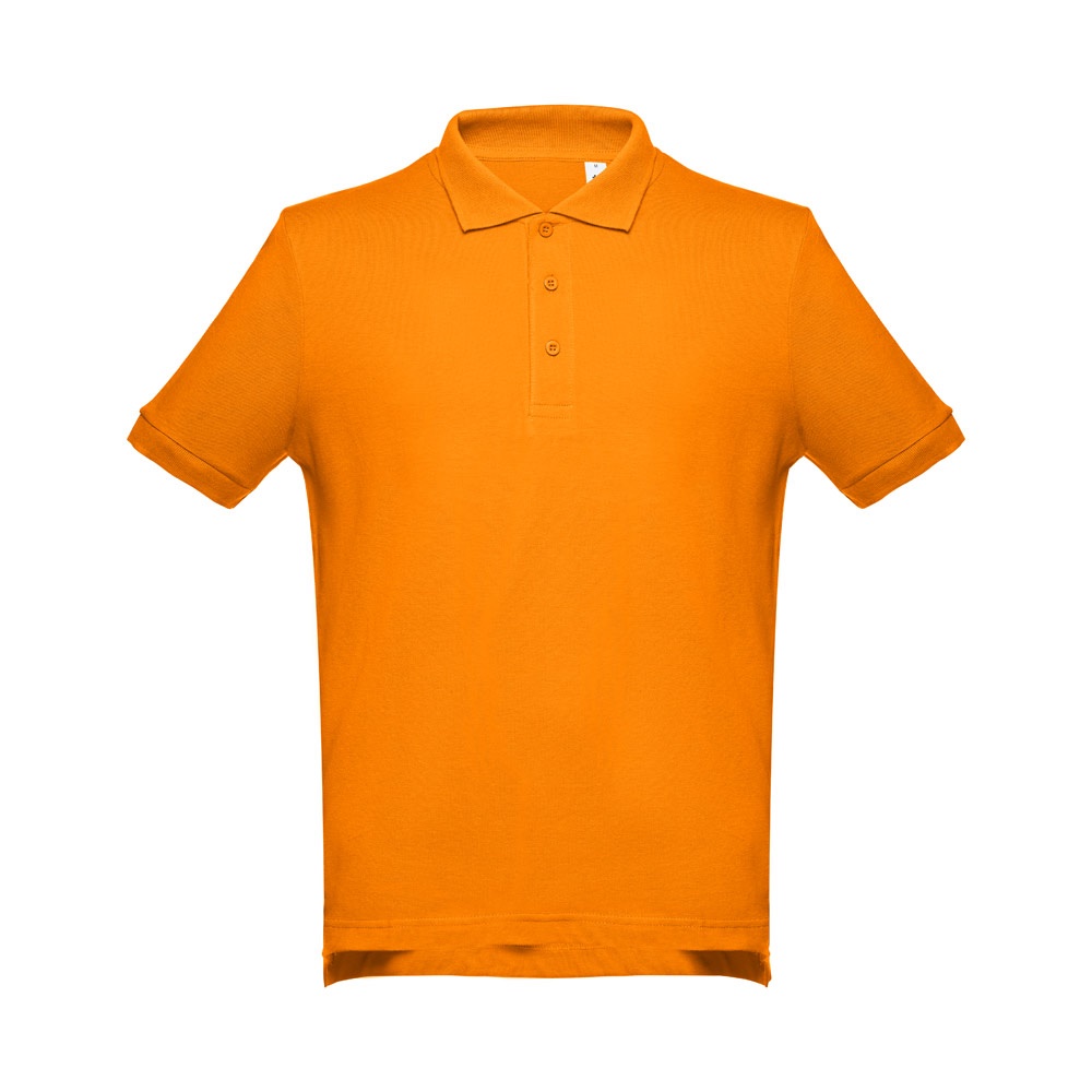 THC ADAM 3XL. Polo t-shirt voor mannen - met logo of onbedrukt bestellen - oranje