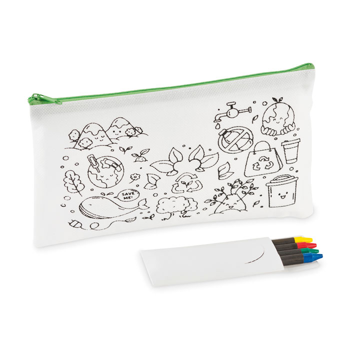 CRAY - Etui met 4 krijtjes - met logo of onbedrukt bestellen