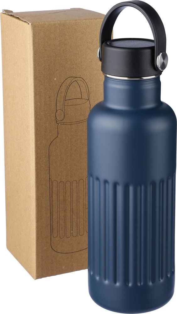 Gerecyclede roestvrijstalen dubbelwandige drinkfles (500 ml) Lior
